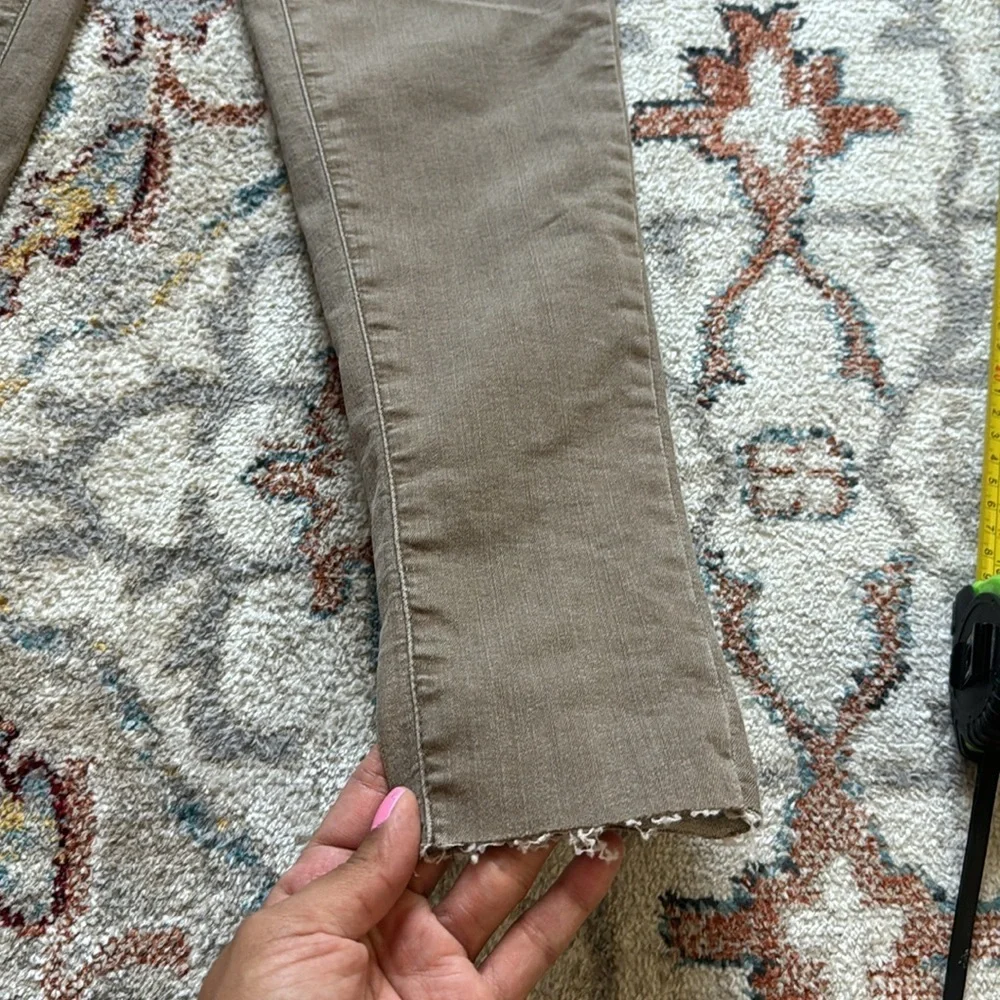NWT Free People Beige Jeggings Skinny Pants Size 29 - Picture 6 of 8